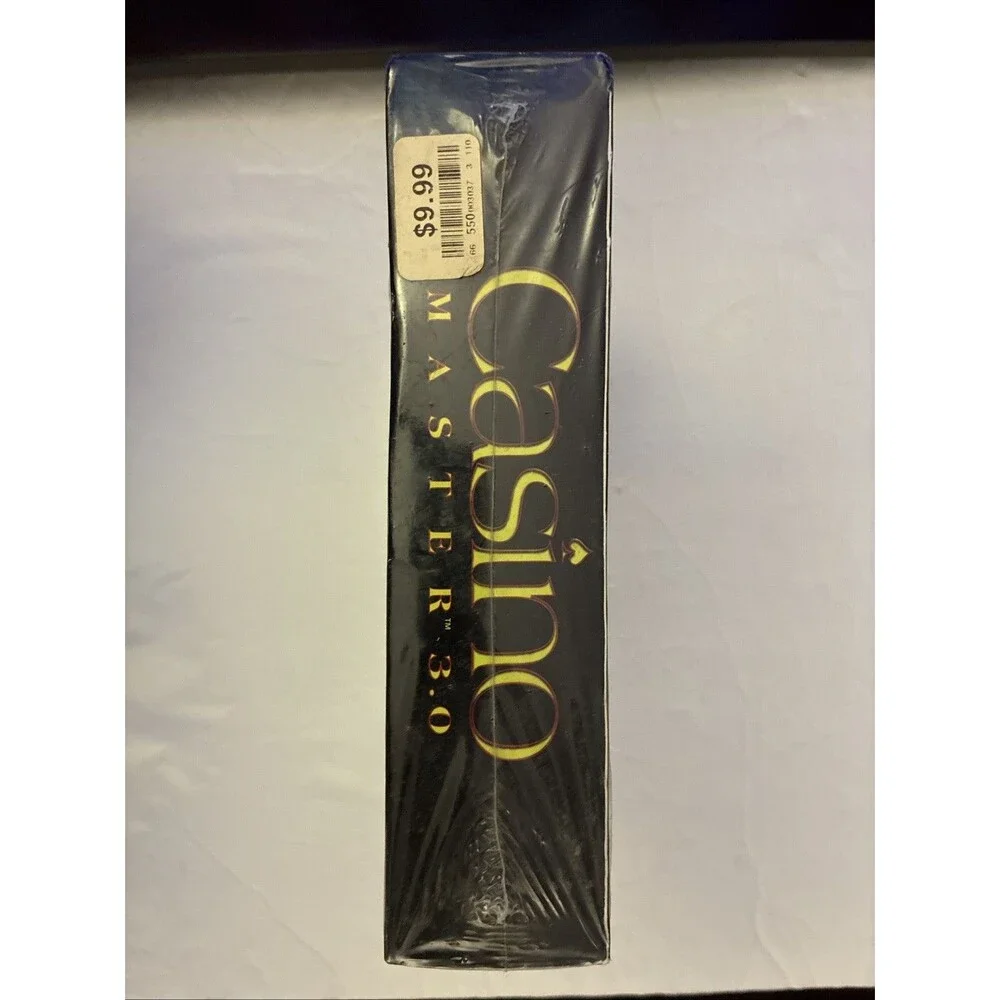 New Casino Master 3.0 PC Game 1997 Windows CD ROM Video Poker Slots Simulation